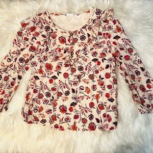 Gap Kids Girls Floral Blouse Bin 2